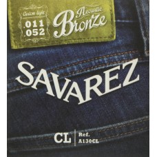 Savarez A130CL acoustic bronze Cst.-Light .011-.052-Žice za Akusticnu Gitaru Savarez A130CL acoustic bronze Cst.-Light .011-.052-Žice za Akusticnu Gitaru